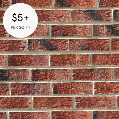 砖- 5 - 15美元每平方英尺通过斯威夫特溪