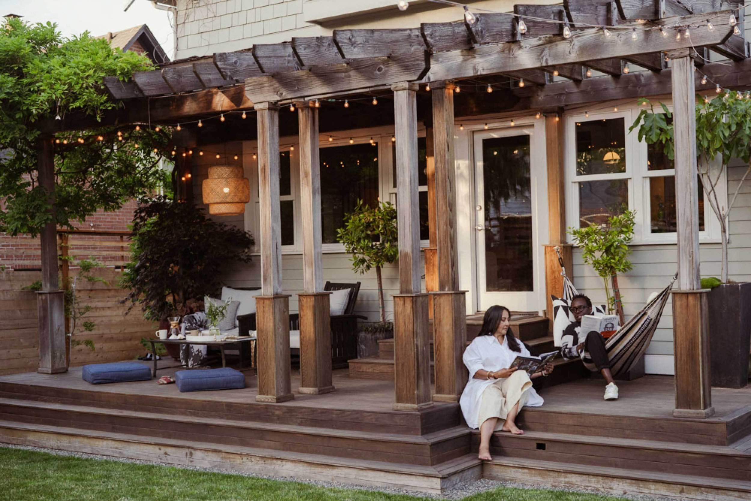 在华盛顿州西雅图，Yardzen客户正在享受他们的新后院