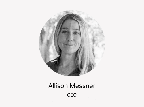 女子照片配文字“Allison Messner CEO”